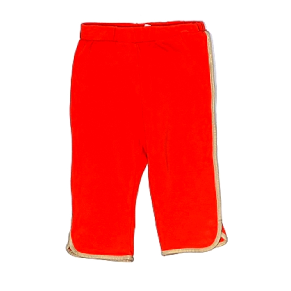 Little Marc Jacobs Size 18mon Casual Sweat Jogger Pants Orange w.Metallic Piping